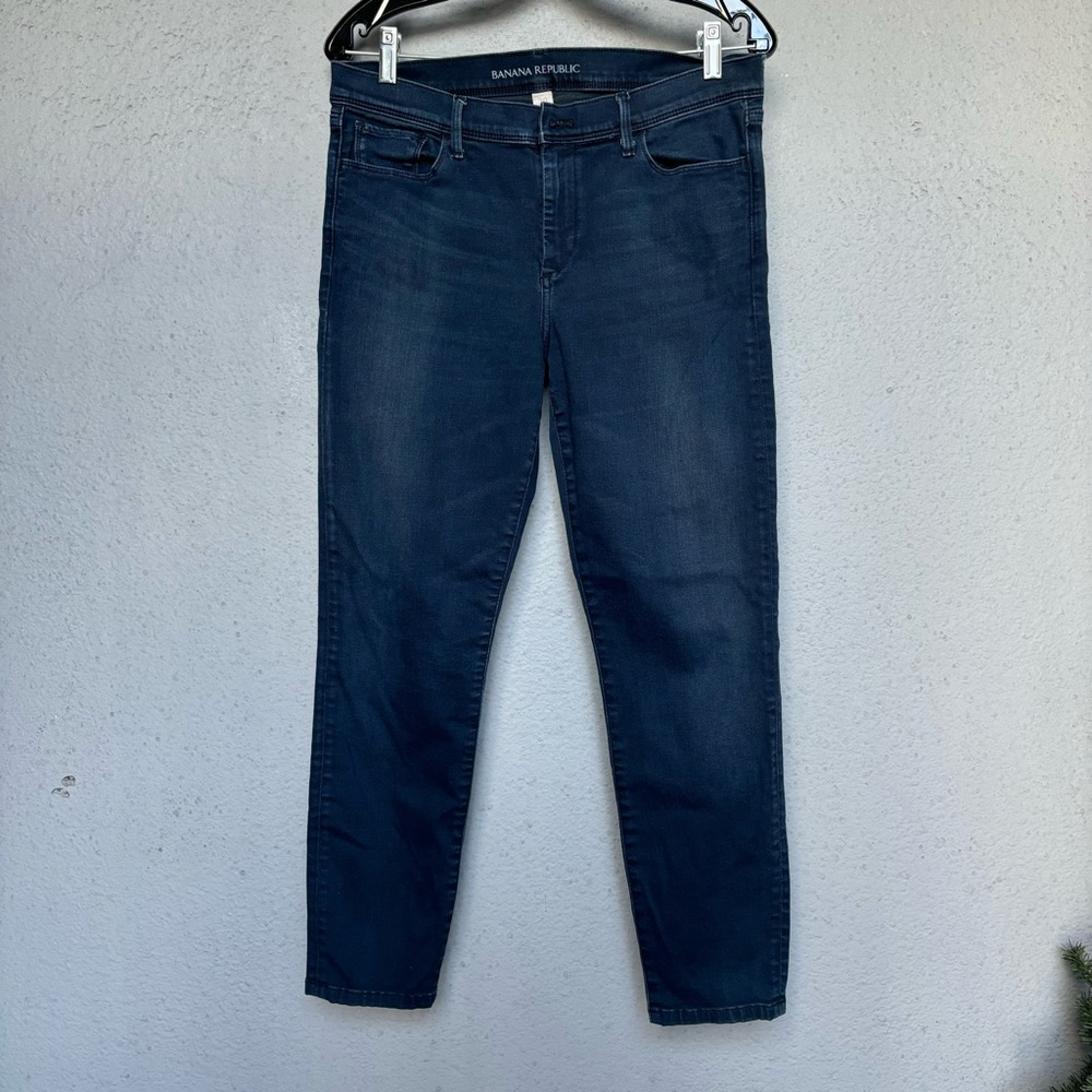 Banana Republic Jeans Skinny. Washed Cropped. Size 30